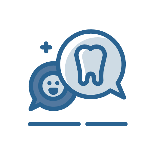 Teeth Transparent icon chat
